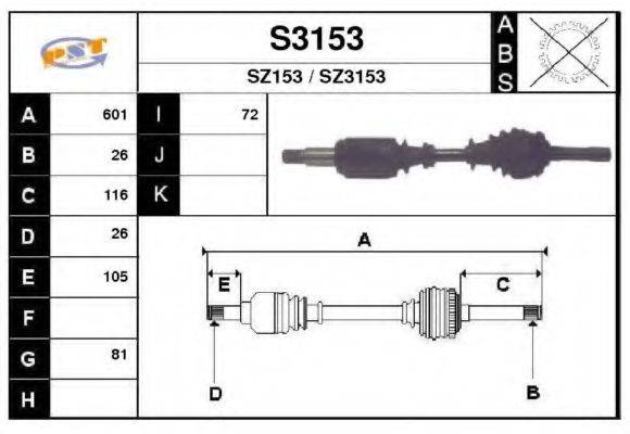 SNRA S3153