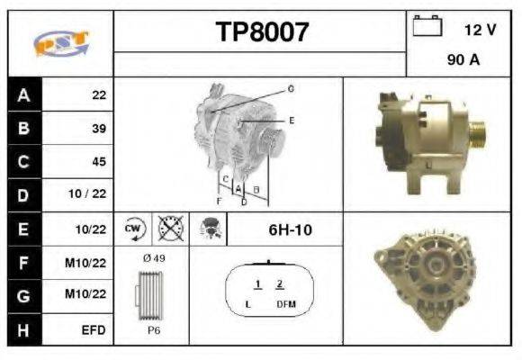 SNRA TP8007