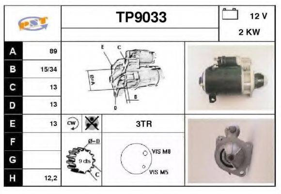 SNRA TP9033