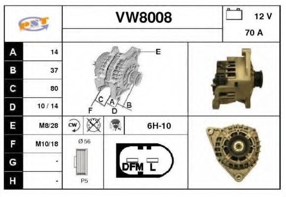 SNRA VW8008