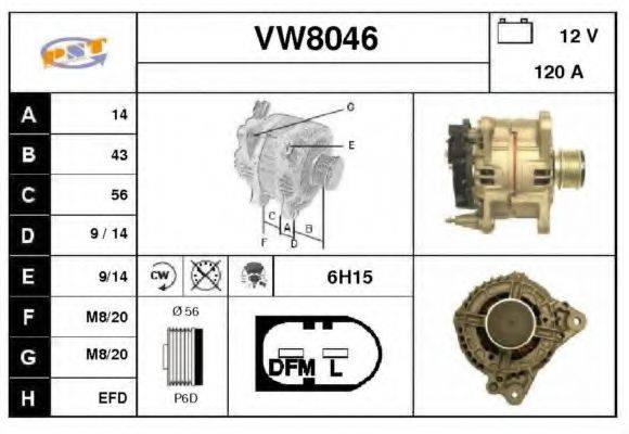 SNRA VW8046