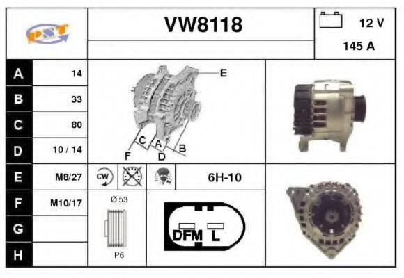 SNRA VW8118
