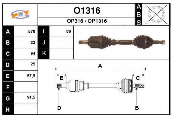 SNRA O1316