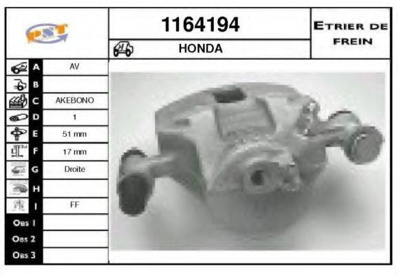 BUDWEG CALIPER 341721 Гальмівний супорт