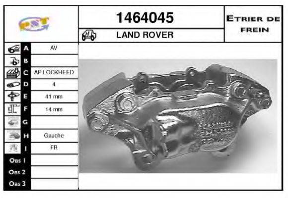 ROVER RTC3381 Гальмівний супорт