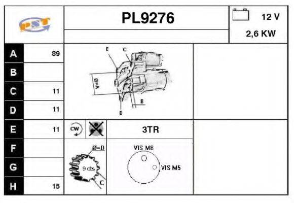SNRA PL9276