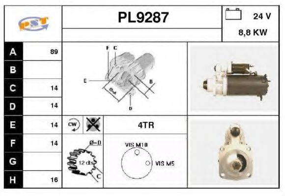 SNRA PL9287