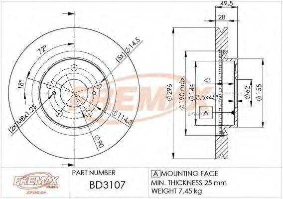 FREMAX BD-3107