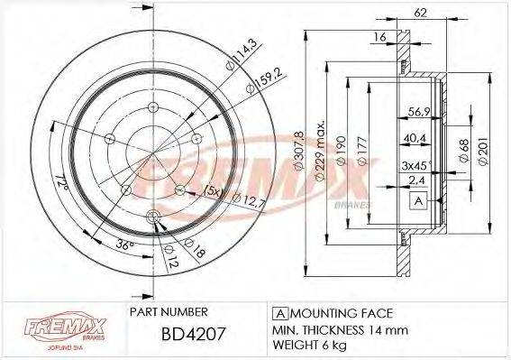FREMAX BD-4207