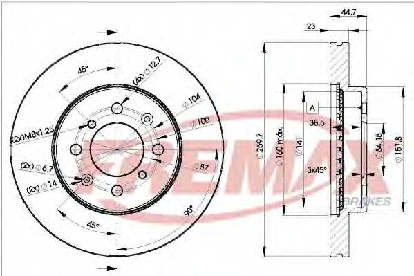 FREMAX BD-1704