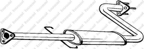 CISAM 613108 Передглушувач вихлопних газів