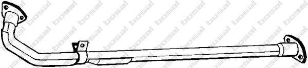 WALKER 16387 Труба вихлопного газу
