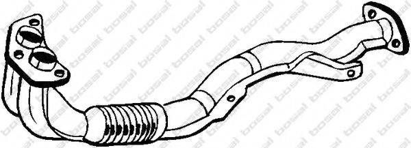 BOSAL 823309 Труба вихлопного газу