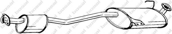 OPEL 91147849 Середній глушник вихлопних газів