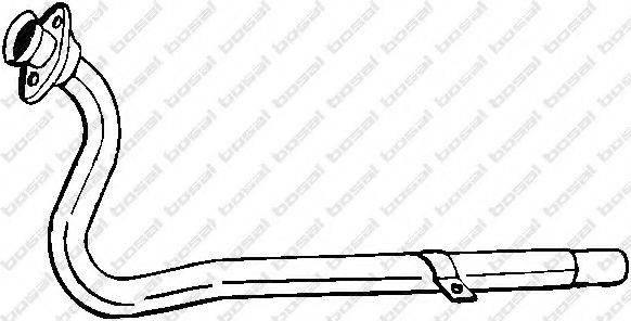 CIA 17593 Труба вихлопного газу