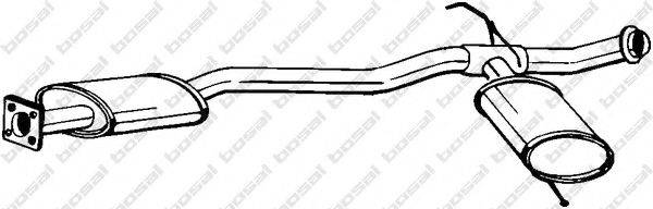 CISAM 601308 Середній глушник вихлопних газів