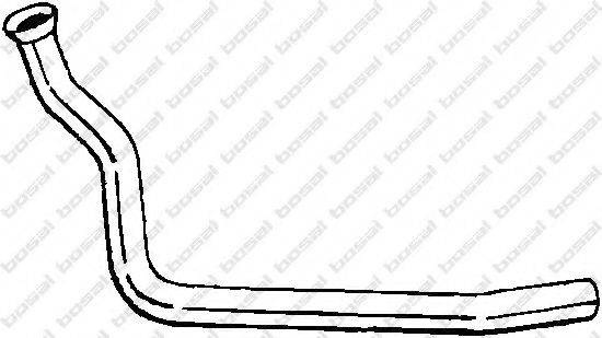 CIA 06532 Труба вихлопного газу