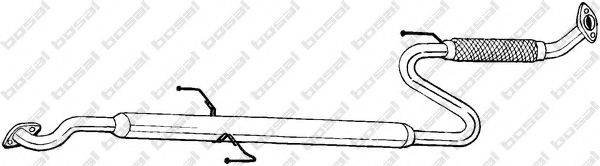 CIA 22487 Середній глушник вихлопних газів