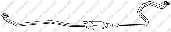 BOSAL 293043 Середній глушник вихлопних газів
