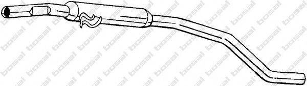 CIA 12407 Середній глушник вихлопних газів