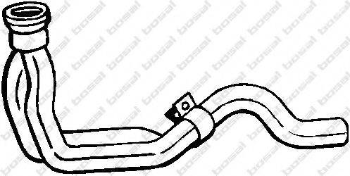 CIA 12516 Труба вихлопного газу