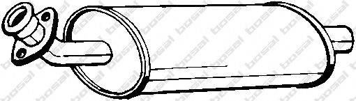 BOSAL 211379 Середній глушник вихлопних газів