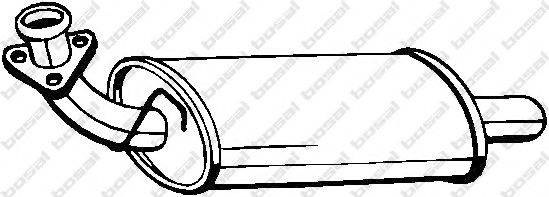 BOSAL 211397 Середній глушник вихлопних газів