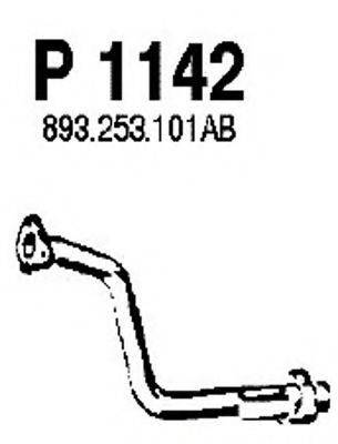 FENNO 1142 Труба вихлопного газу