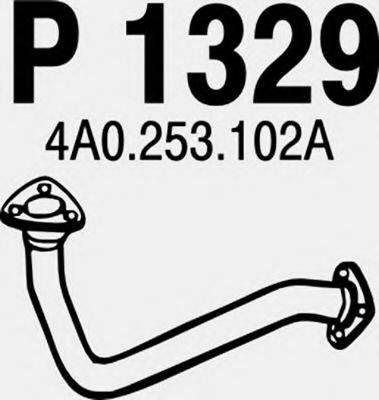 FENNO 1329 Труба вихлопного газу