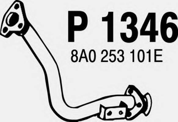 TEMOT 03 0 366 Труба вихлопного газу