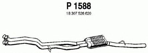 FENNO 1588 Середній глушник вихлопних газів
