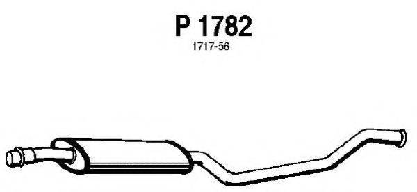 FENNO 1782 Середній глушник вихлопних газів