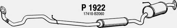 FENNO 1922 Середній глушник вихлопних газів