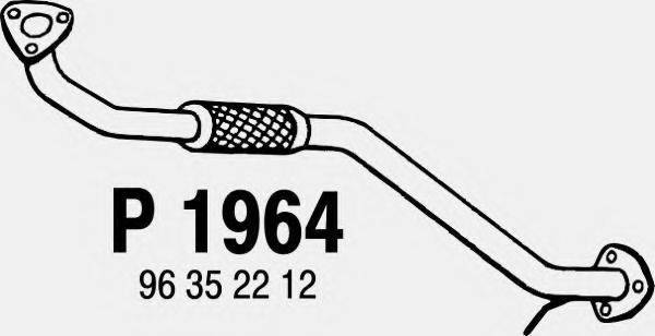 FENNO 1964 Труба вихлопного газу