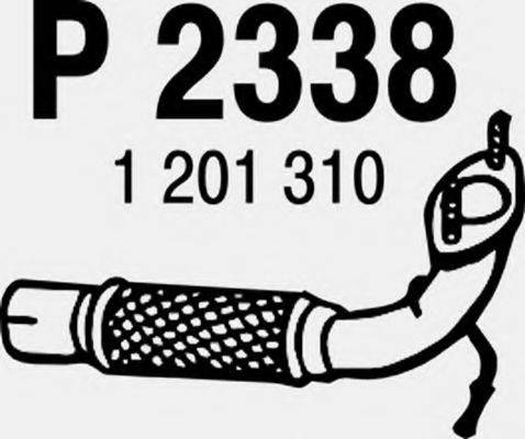 FENNO 2338 Труба вихлопного газу