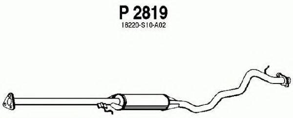FENNO 2819 Середній глушник вихлопних газів