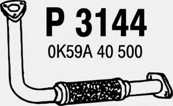 MTS 10277 Труба вихлопного газу