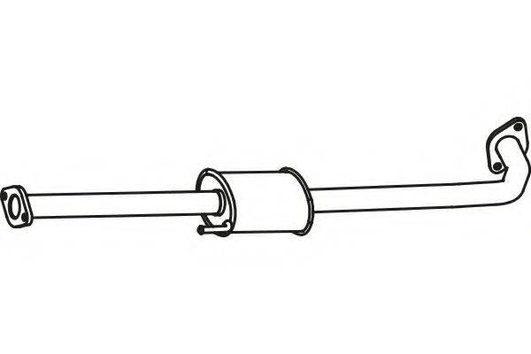 FENNO 3175 Середній глушник вихлопних газів