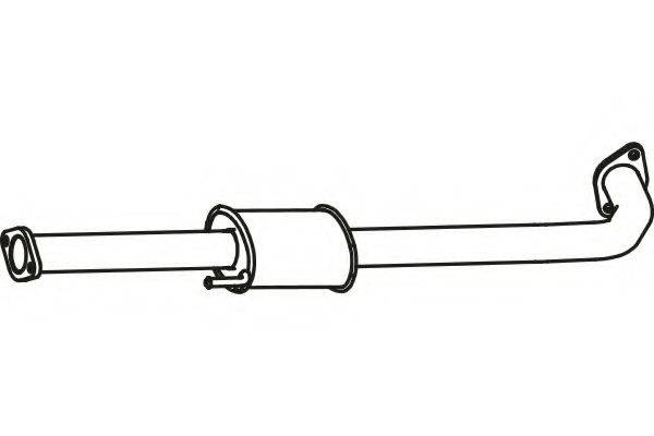 FENNO 3180 Середній глушник вихлопних газів