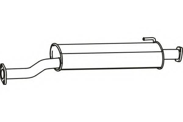 FENNO 3196 Середній глушник вихлопних газів