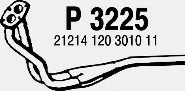 FENNO 3225 Труба вихлопного газу