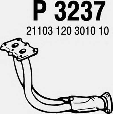 FENNO 3237 Труба вихлопного газу