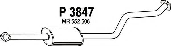 FENNO 3847 Середній глушник вихлопних газів