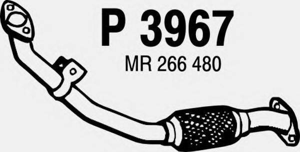FENNO 3967 Труба вихлопного газу