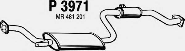 FENNO 3971 Середній глушник вихлопних газів