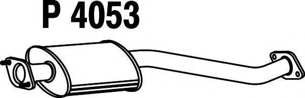 FENNO 4053 Середній глушник вихлопних газів