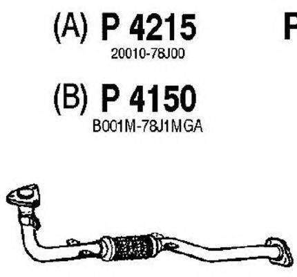 TESH 301077 Труба вихлопного газу