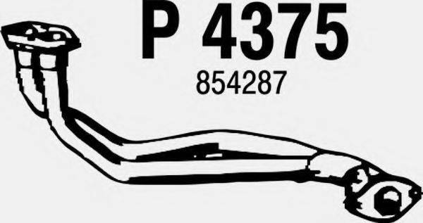 FENNO 4375 Труба вихлопного газу