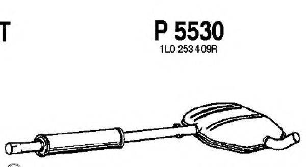FENNO 5530 Середній глушник вихлопних газів