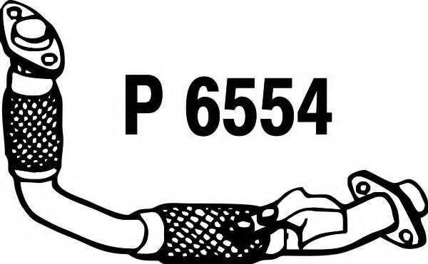 FENNO 6554 Труба вихлопного газу
